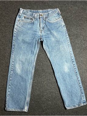 Carhartt Light Blue Straight Leg Men’s Jeans